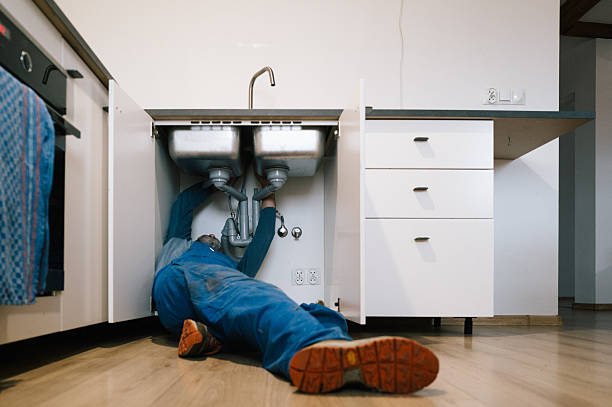 Professional Drain Cleaning technician working in Liberty, UT